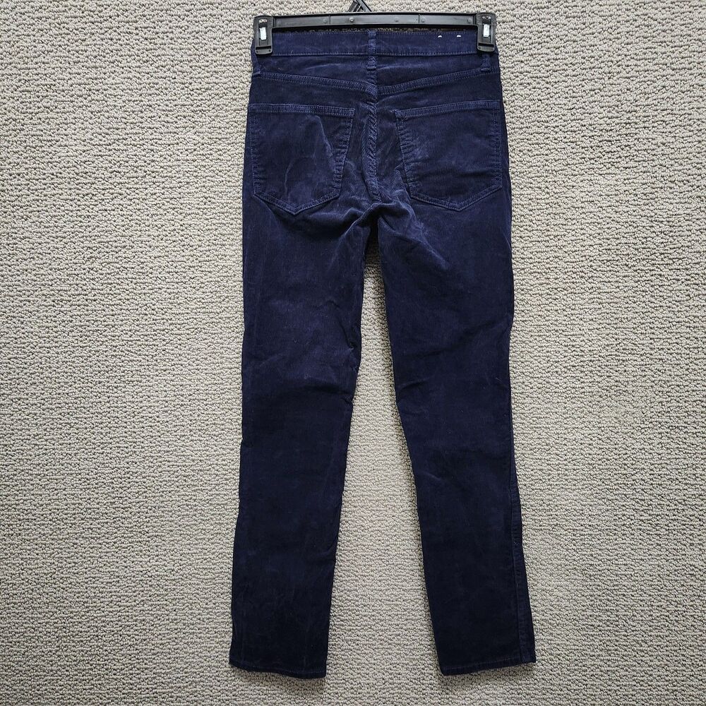 GAP Women's Blue Vintage Slim High Rise Corduroy Pants Size 25R - Picture 5 of 9